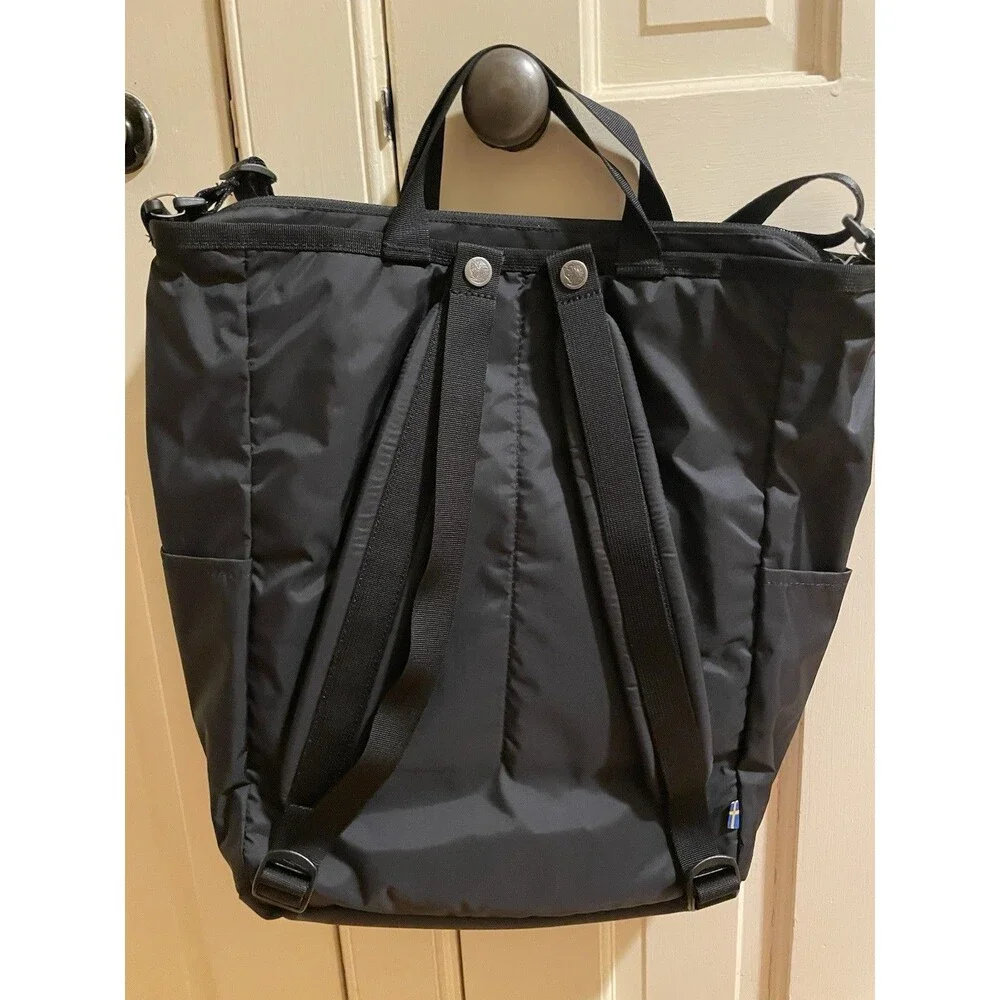 Fjallraven High Coast Totepack Black MIT CSAIL Alliance Backpack Tote 15